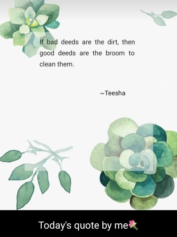 teesha quote